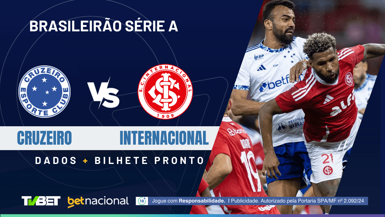 Cruzeiro x Internacional: tempo real, onde assistir ao vivo, horário ...