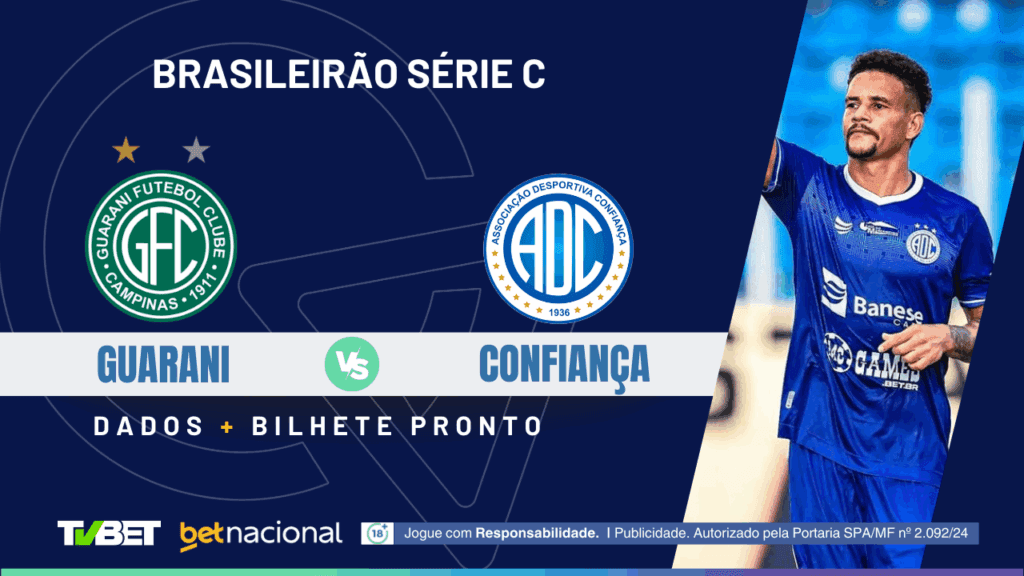 Guarani x Confiança - Série C 2025
