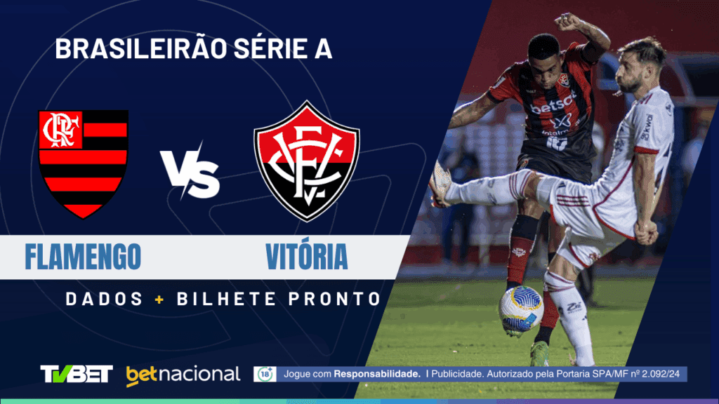 Flamengo x Vitória - Série A 2025