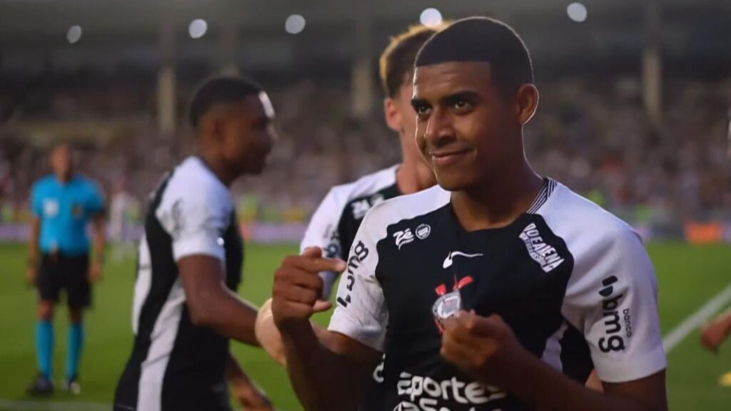 Gui Negão marcou o segundo gol do Corinthians.