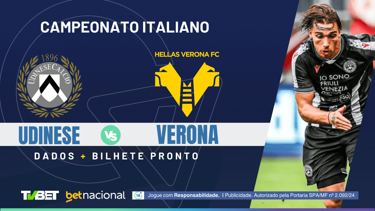 Udinese x Verona: tempo real, onde assistir, horário, escalações e ...