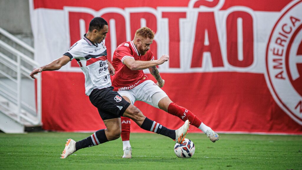 América-RN e Santa Cruz fazem duelo de favoritos nas quartas da Série D (Foto: Gabriel Leite/AFC)