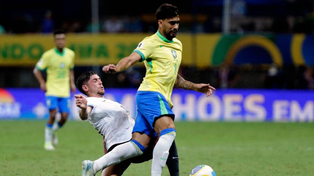 Paquetá volta a seleção após quase um ano depois. Foto: Arisson MARINHO / AFP
