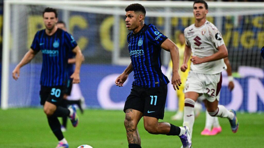 A Inter atropelou a equipe do Torino. Foto: Piero CRUCIATTI / AFP