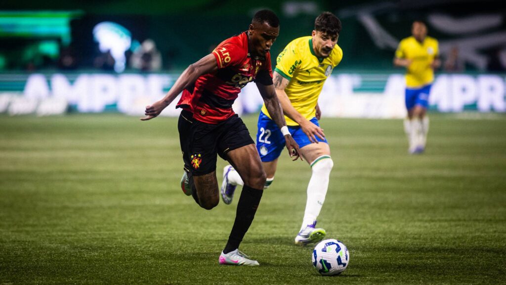 O time do Palmeiras não teve dificuldade em conquistar os três pontos. Foto: Paulo Paiva / Sport Recife.