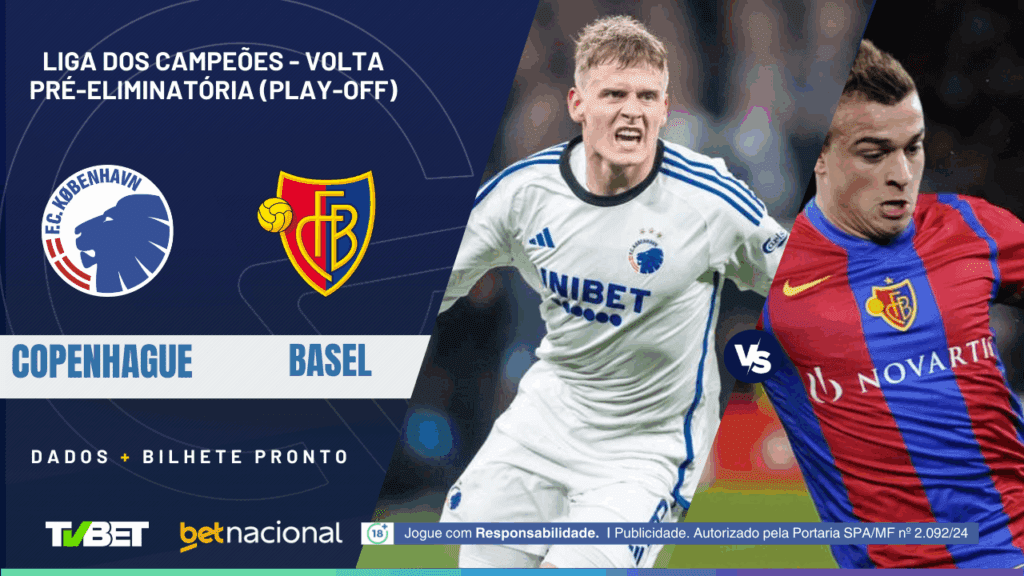 Copenhague x Basel (Champions).