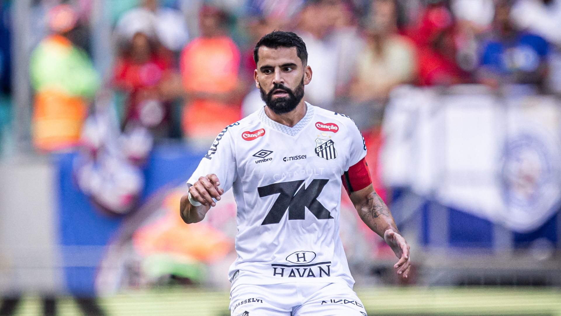 Santos foi derrotado pelo Bahia