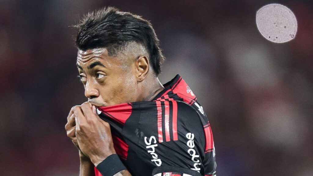 Bruno Henrique marcou na goleada do Flamengo na Série A
