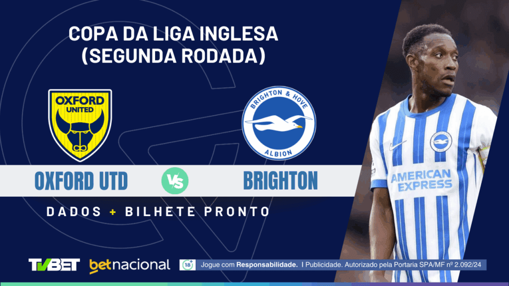 Oxford x Brighton - EFL Cup 2025/26