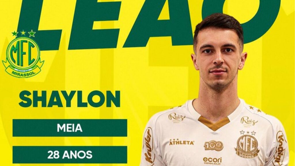 Shaylon, novo meia do Mirassol