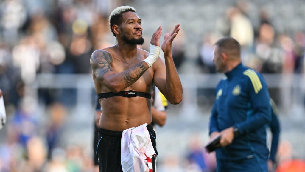 Joelinton, meio-campista do Newcastle (Foto: Andy Buchanan/AFP)