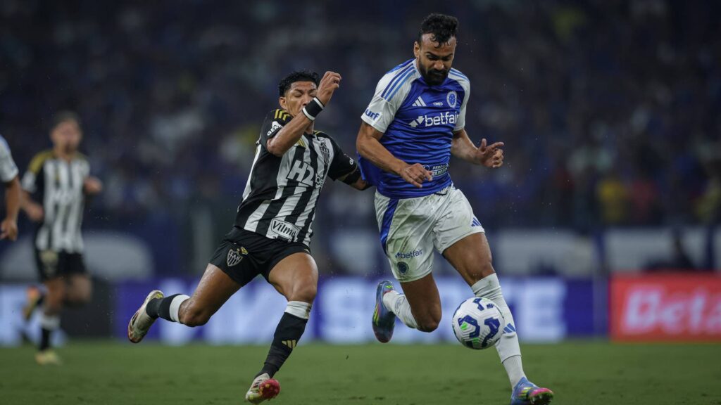 Atlético-MG e Cruzeiro entram em campo nesta quarta-feira (27). Foto: Pedro Souza / Atlético