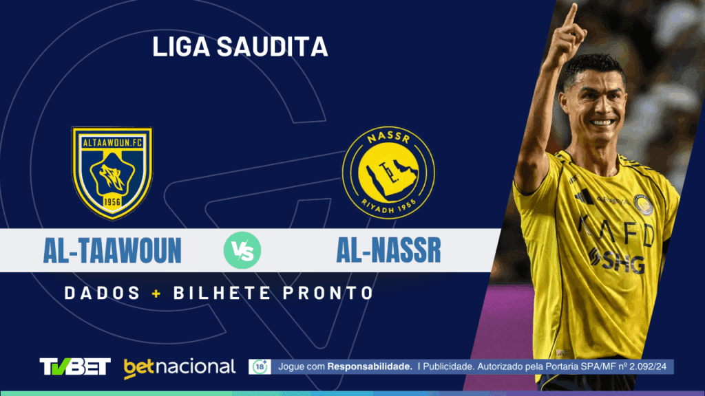Al-Taawoun x Al-Nassr - Liga Saudita 2025/26