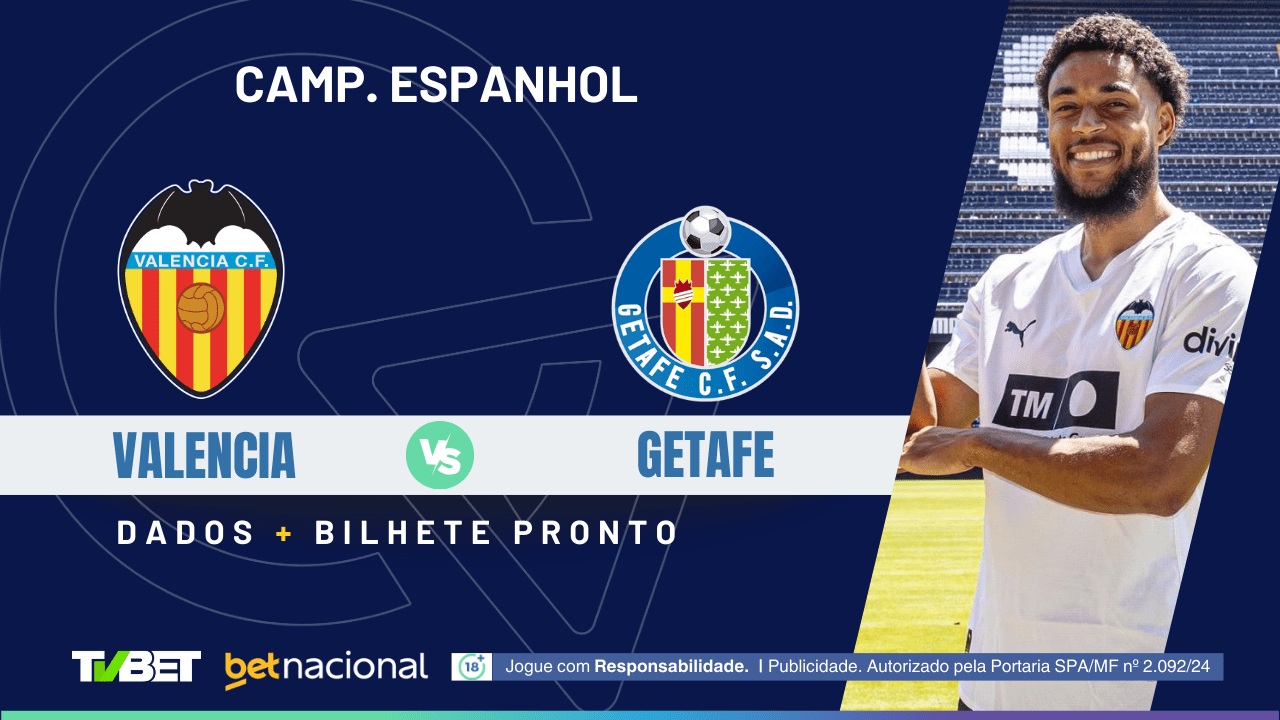 Valencia x Getafe: tempo real, onde assistir ao vivo, horário ...