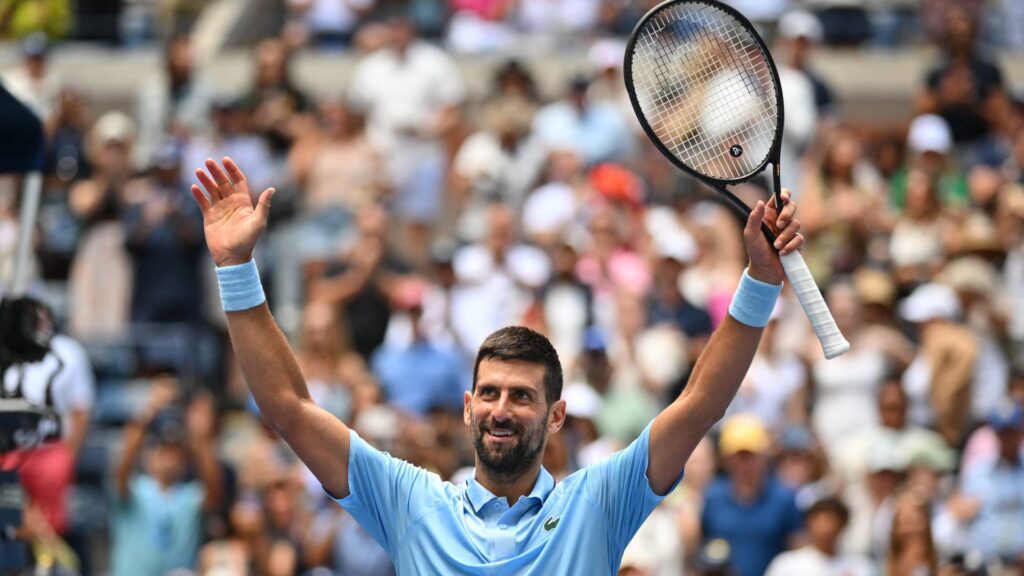 Djokovic superou susto no começo da partida. Foto: ANGELA WEISS / AFP