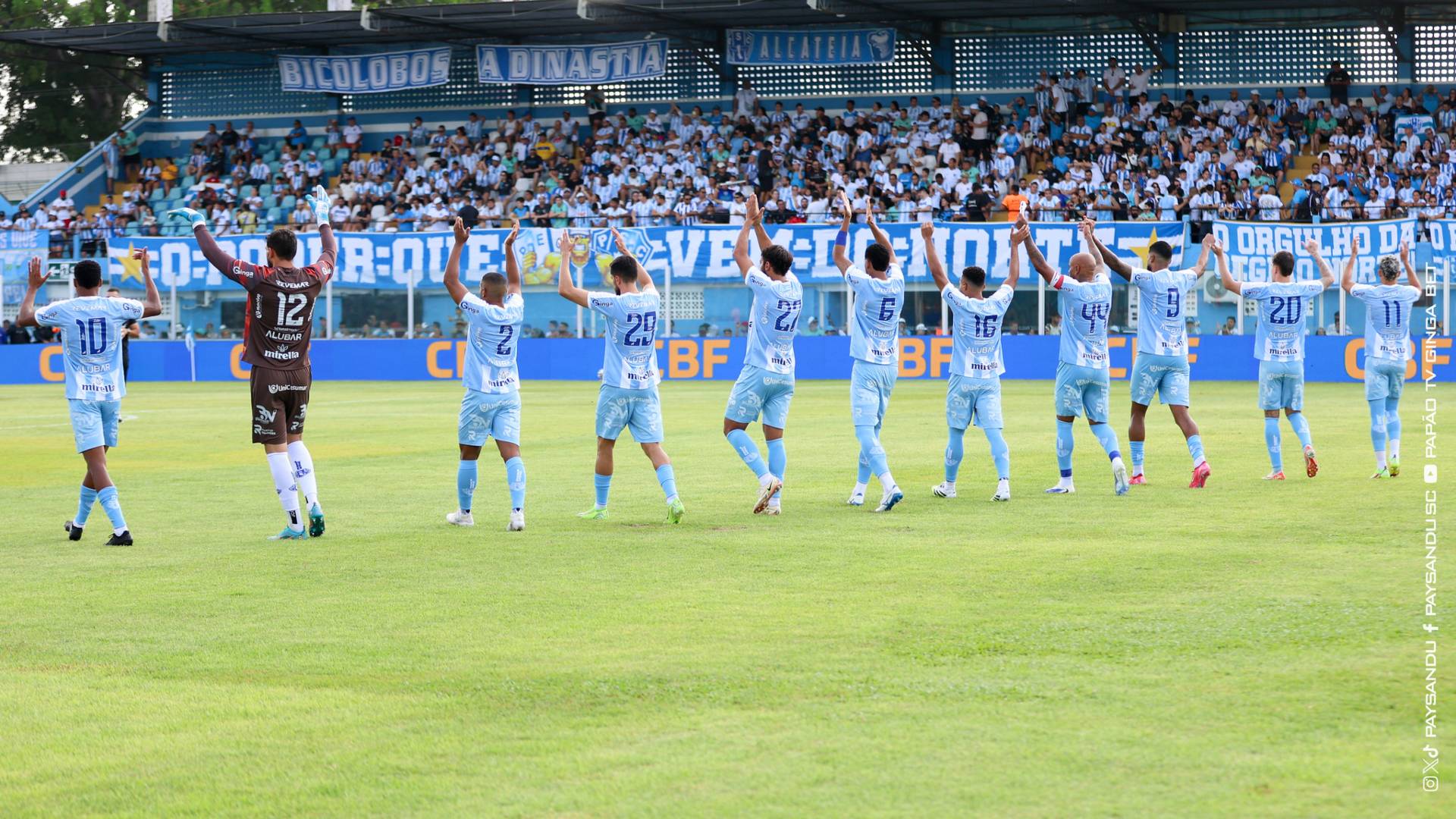 O Paysandu segue com o maior risco de queda.. Foto: Foto: Jorge Luís Totti/Paysandu