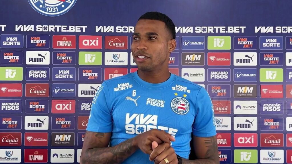 Jean Lucas, meio-campista do Bahia.