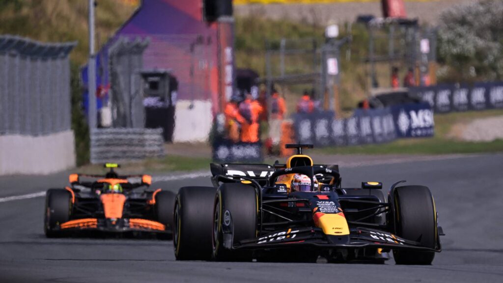 O GP da Holanda marca a volta da F1 após a pausa do verão europeu. Foto: JOHN THYS / AFP)