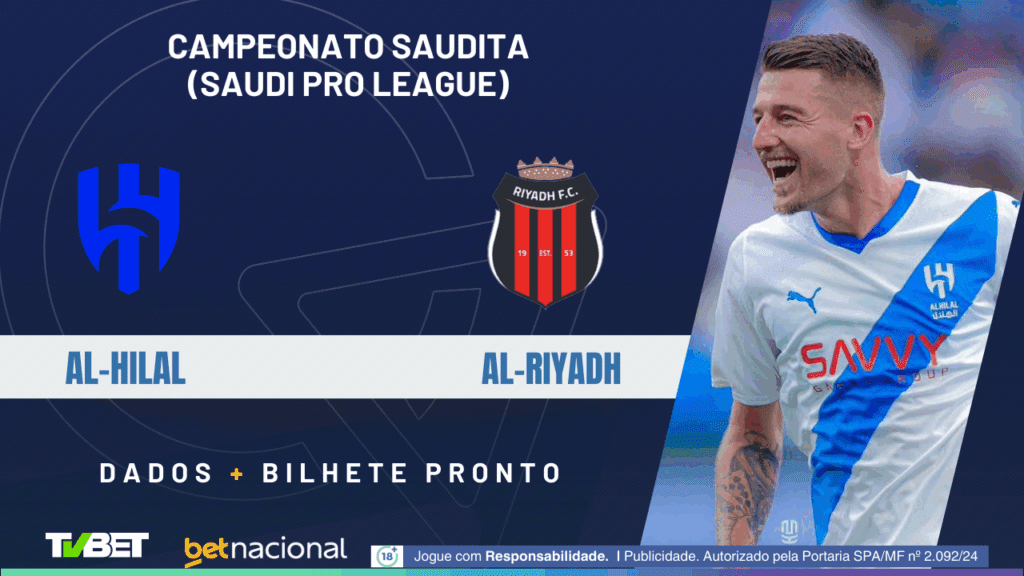 Al-Hilal x Al-Riyadh (Liga Saudita).