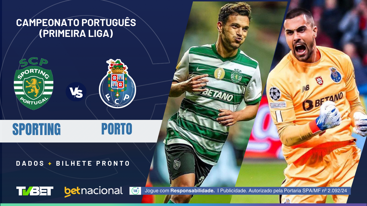 Sporting x Porto: tempo real, onde assistir, horário, escalações e ...