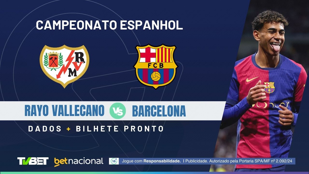 Rayo Vallecano x Barcelona: onde assistir, tempo real, horário ...