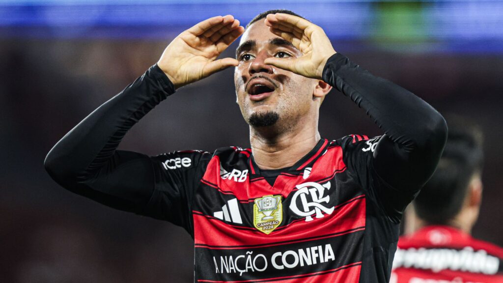 Samuel Lino, atacante do Flamengo (Foto: Gilvan de Souza/CRF)