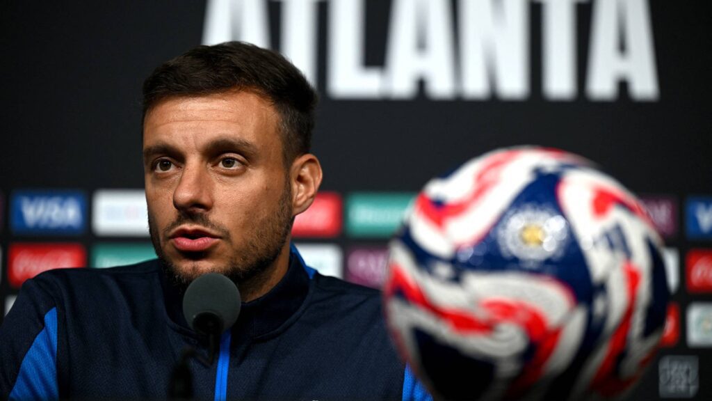 Martín Anselmi está perto de ser anunciado pelo Galo. Foto: Federico PARRA / AFP
