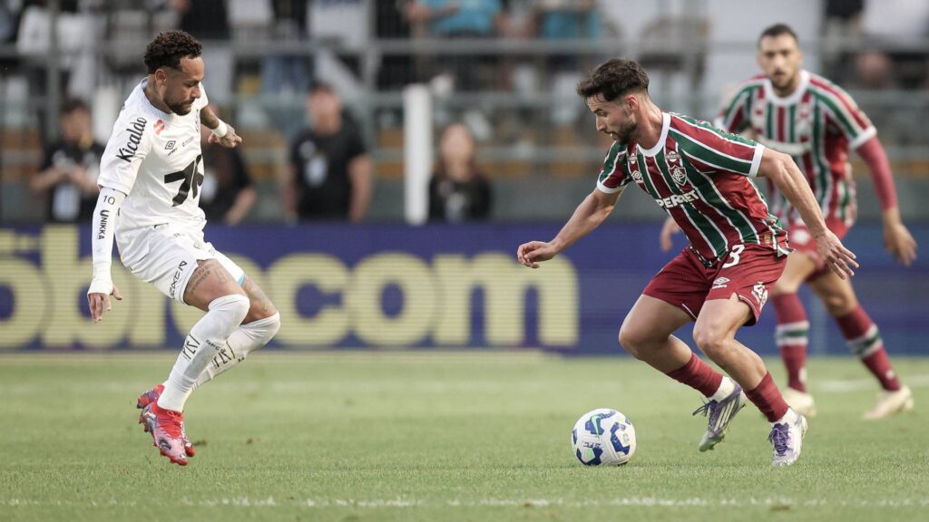 Santos e Fluminense não saíram do 0x0. Foto: Marcelo Gonçalves / Fluminense