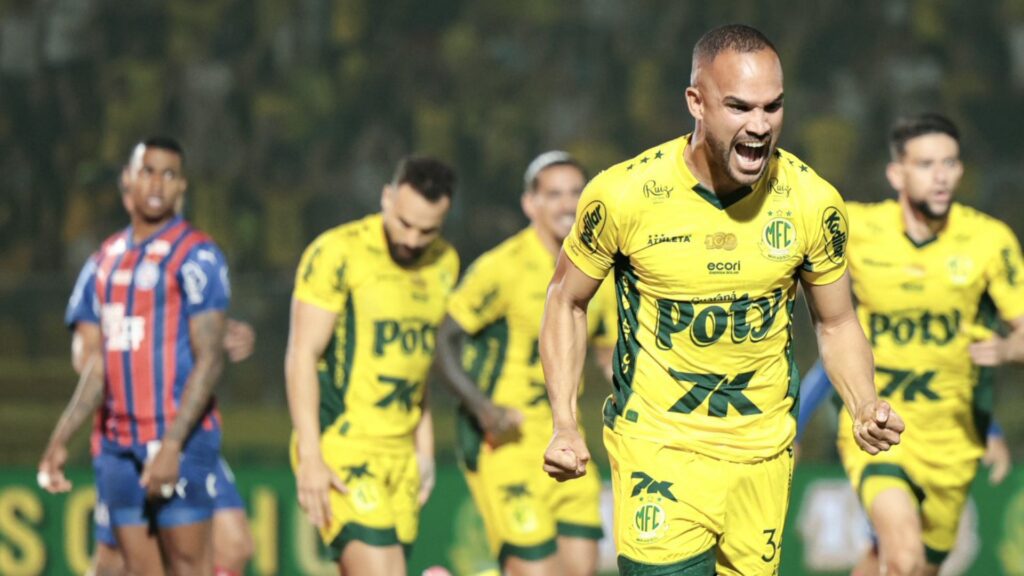 Mirassol conseguiu mais uma grande vitória na Série A. Foto: JP Pinheiro/MFC