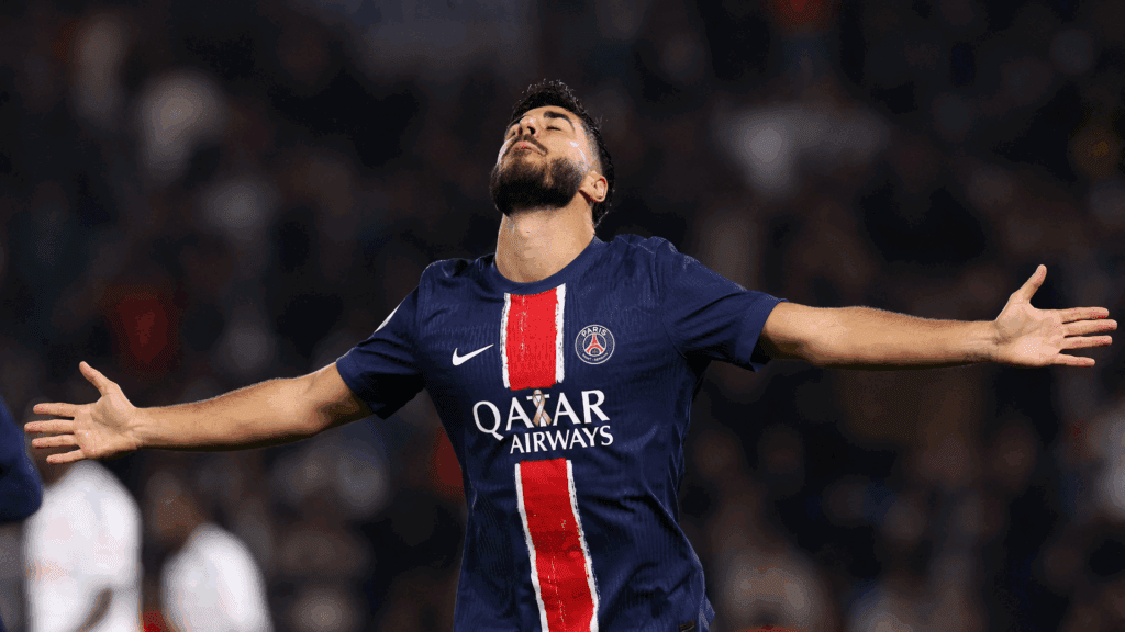 Asensio não conseguiu agradar o técnico Luis Enrique do PSG