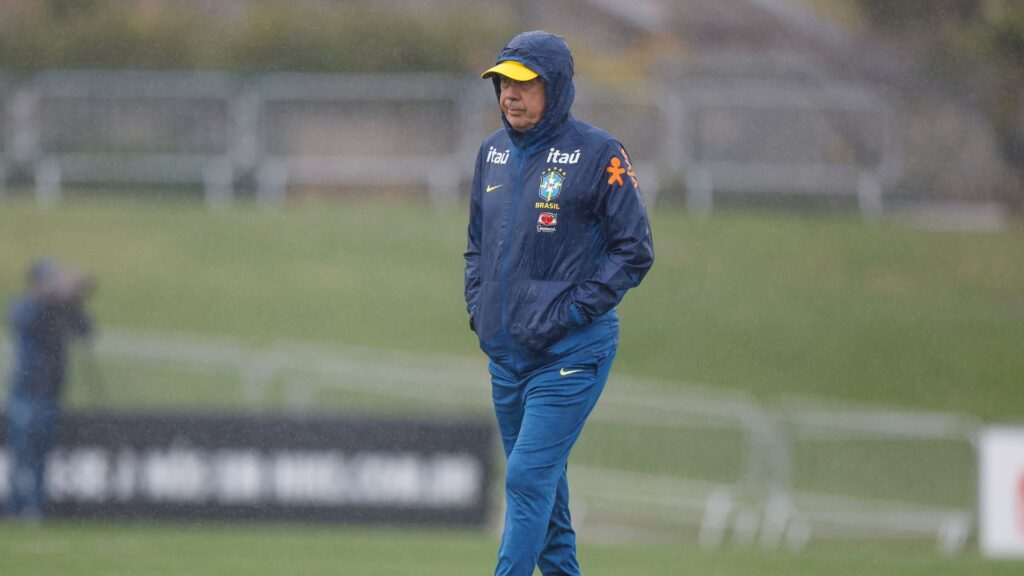 Carlo Ancelotti, técnico do Brasil