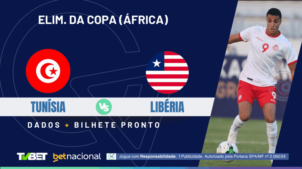 Tunísia x Libéria - Elim. CAF 2025