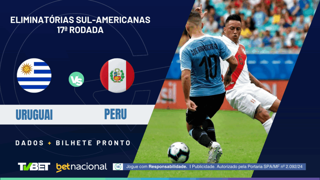 Uruguai x Peru (Eliminatórias América do Sul).
